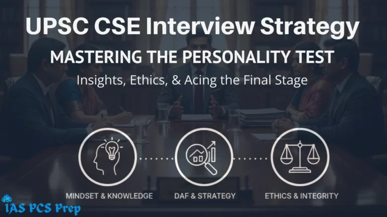 UPSC CSE Interview Strategy