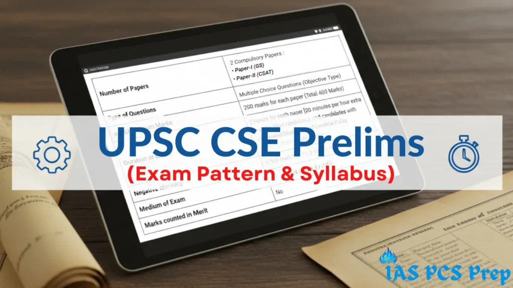 UPSC CSE Prelims Syllabus 1 UPSC CSE Prelims Syllabus