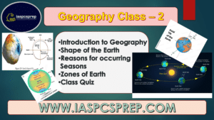 Geography Class-2