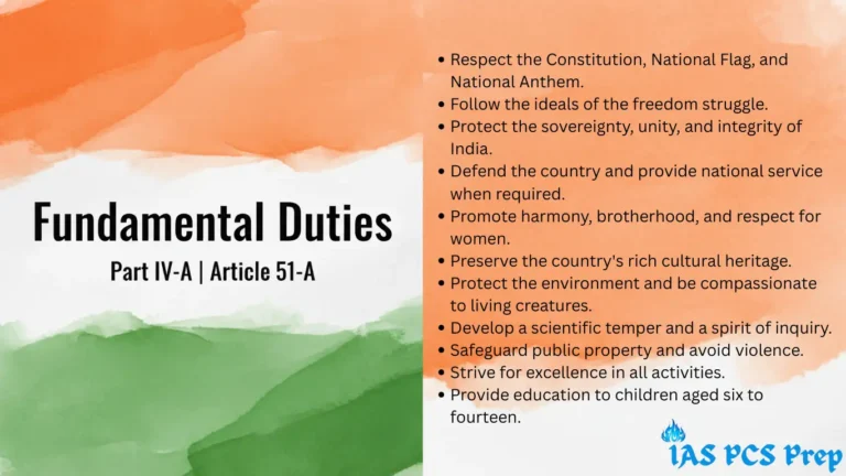 Fundamental Duties Summary