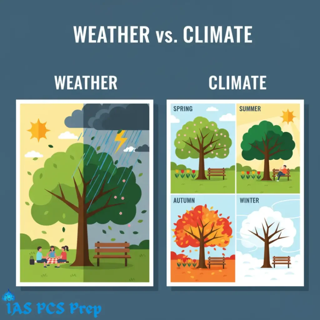 Home 1 Weather vs. Climate